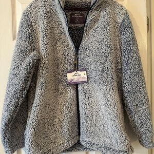 Jackson Hole Women's Fleece Ski Jacket - Grayish blue